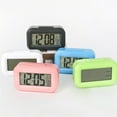KKMOL Digital Alarm Clocks with Temperature and Humidity Display Built
