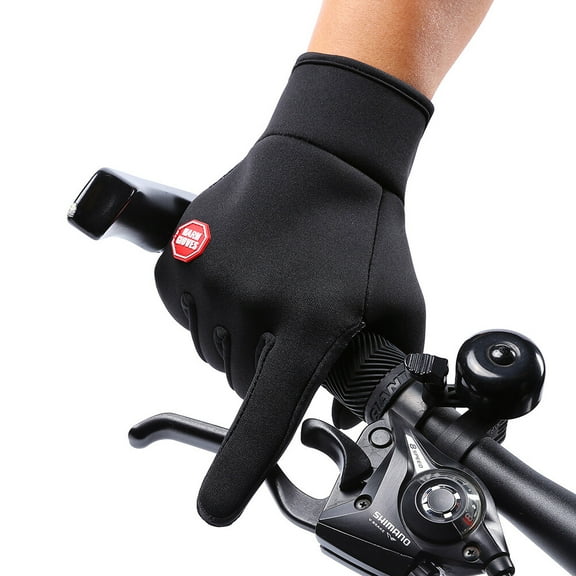 GOOHOCHY  Waterproof Touch Screen Gloves Hiking Polyester Spandex