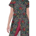 thumbnail image 4 of Moomaya Robe Kurti Longue Indienne Imprimée en Coton Tunique Robes pour Femmes, 4 of 5