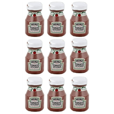 Heinz Room Service Ketchup Jars Kosher Ketchup 2.25 oz Total of 9 Jars