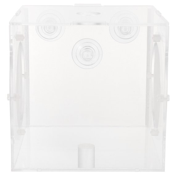 EeaseMX Caja de cría de peces, caja de acrílico para incubación de peces, caja transparente para peces, pecera, caja de aislamiento de peces