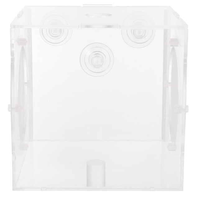 EeaseMX Caja de cría de peces, caja de acrílico para incubación de peces, caja transparente para peces, pecera, caja de aislamiento de peces