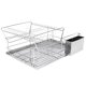 thumbnail image 2 of Organizador de Platos BuyWeek Acero Inoxidable Estante Escurridor, 2 of 12