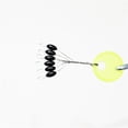 thumbnail image 3 of Lerpwige 10Grop Oval/Cylinder Fishing Float Bobber Stopper Float Sinkers Stops, 3 of 13