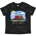 thumbnail image 3 of Inktastic I Love Trains Boys or Girls Toddler T-Shirt, 3 of 5