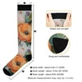thumbnail image 3 of FORMRS Womens Knee High Socks Casual Long Thick Travel Daily Wear, 1 Pair, Bright Flowers, 3 of 6