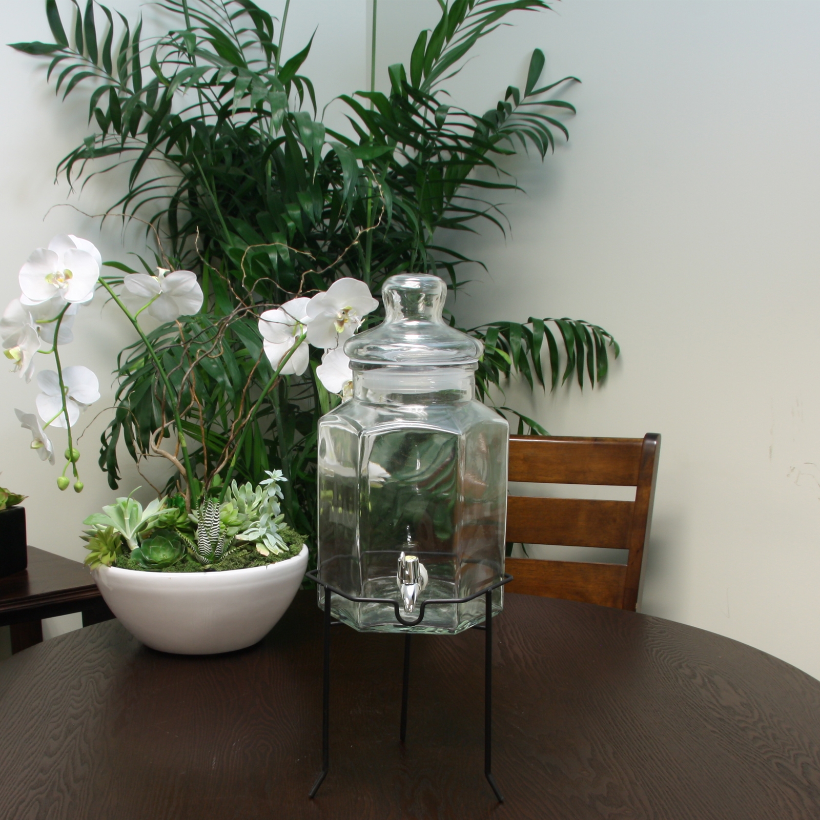 Gibson Home Antique Bay 5.22 Qt. Beverage Dispenser