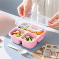 thumbnail image 1 of Cqxid Food Storage Under $5 Stackable Reusable Lunch Box Set For Kids And Adults Sturdy And Meal Prep Containers Microwave Freezer And Dishwasher, 1 of 9