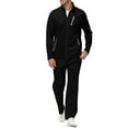 thumbnail image 5 of MoFiz Men's Long Sleeve Tracksuits Set Zipper Running Sports Set 2 Pieces with Pockets, 5 of 9