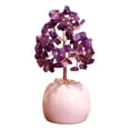 thumbnail image 1 of Árbol de dinero Feng Shui, escritorio, granja, árbol bonsái para el hogar, oficina, sala de estar Púrpura, 1 of 7