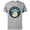 Athletic Heather, variant on Star Wars The Mandalorian Grogu The Force - Short Sleeve Cotton T-Shirt for Adults - Customized-Black