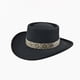 thumbnail image 4 of ¡Rebajas! Sombreros vaqueros Fdelink. Sombrero con protección solar UV para mujer y hombre. Sombrero unisex. Sombrero steampunk. Sombrero de copa. Sombrero decorativo con cinta de moda. Negro., 4 of 4