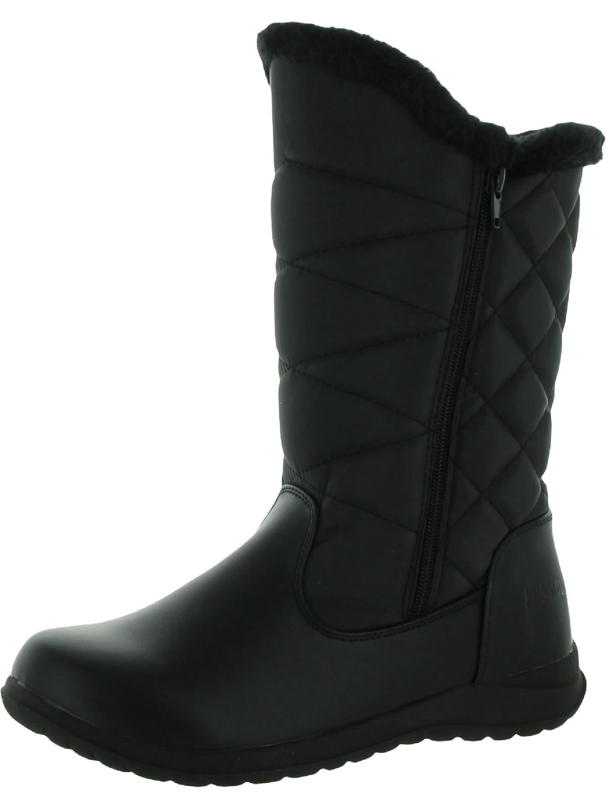 Khombu Women's Molly Pull On Snow Boots - Insulated Waterproof Winter Boots - View #4