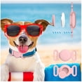 thumbnail image 5 of WILLED Waterproof Airtag Dog Collar Holder for Apple Airtag Dog Tracker, 2 Pack GPS Tracking Accessories Anti-Lost Silicone Air Tag Holder Case for Pet Cat Dog Collars, 5 of 8