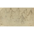 thumbnail image 3 of Thomas Stothard 14x10 Black Modern Framed Museum Art Print Titled - Studies of a Sower (Illustration for Thomson's Seasons ) (C. 1791), 3 of 5