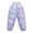 Purple, variant on Ruyang Baby Metallic Snow Pants Winter Warm Puffer Down Thick Trousers Toddler Boys Girls Colorful Elastic Waist Ski Bib Pants