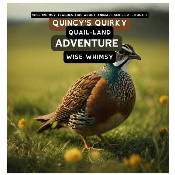 Wise Whimsy Teaches Kids about Animals S Quincy's Quirky Quail-land Adventure, Book 3, (Hardcover)