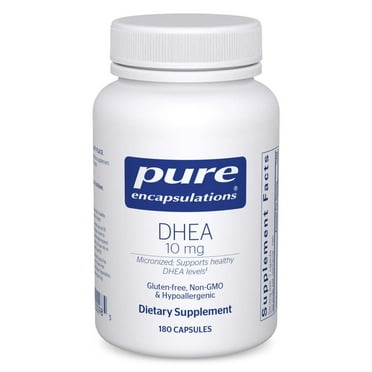 Pure Encapsulations DHEA 10 mg | Supplement for Immune Support, and Hormone Balance* | 180 counts
