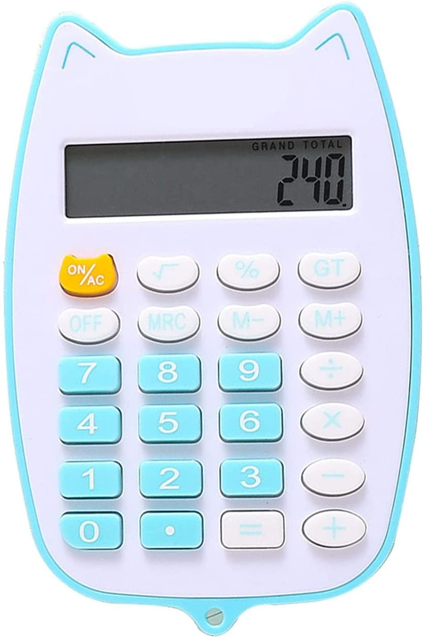 Portable Calculator Cute Cat Mini Student Portable Computer Small ...