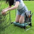 thumbnail image 5 of ANHXN Garden Kneeler and Seat with Smart Button-Press Design, Garden Stool with Soft EVA Kneeling Pad and Tool Bag,, 5 of 5