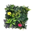 thumbnail image 4 of GROWTH TANK 9.8x9.8inch Simulation Grass Greenery Wall Panel Decor for Balcony Accessory Style B, 4 of 9