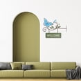 thumbnail image 2 of Maison Concepts Hanging Metal Butterfly Welcome Sign (12.25L X 1.25W X 7.5H), 2 of 3
