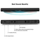 thumbnail image 3 of Barra de sonido BESTISAN, barra de sonido de 100 vatios para TV, barra de sonido Bluetooth 5.0 inalámbrica y con cable (40 pulgadas, 6 controladores, óptico, HDMI-ARC), 3 of 5
