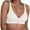 White, variant on Jelly Bras For Womens Deep V No Underwire Seamless Full Coverage Bras Lightweight Everyday Bras L