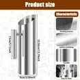 thumbnail image 6 of Stainless Steel Water Pitcher,1L/1.5L/2L Modern Metal Pitcher with Ice Guard, Silver Carafe Drink Pitcher with Handle,Beverage Container for Iced/Hot Tea,Juice,Coffee,Milk, 6 of 10