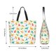 thumbnail image 5 of Balery Dinosaur Bolsa Tote Estilo Estético con Cremalleras, Bolsa de Hombro, Bolsa de Compras Grande y Plegable, 5 of 8