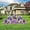 Purple Sparkle 19479, variant on VictoryStore Yard Decorations: Birthday Yard Card Greeting, 12 pieces, Waterproof, Includes Steel Stakes (Rose Gold Sparkle 19474)