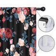 thumbnail image 4 of Blackout Kids Curtains,Pioneer Flower Floral Print Pattern Childrens Insulated Curtains Set Of 2,Bedroom Essentials,Toddler Room Decor 52"x63", 4 of 5