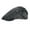Black, variant on Newsboy Hats for Men Women Cowboy Hat Simple Peaked Cap Washed Breathable Forward Cap