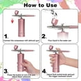 thumbnail image 5 of Airbrush-Kit Rechargeable Cordless Airbrush Compressor - Auto Handheld Airbrush , Airbrus C252, 5 of 7