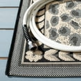 thumbnail image 5 of Safavieh Courtyard Candace Spotted Indoor/Outdoor Area Rug, Gray/Black, 5'3" x 7'7", 5 of 11