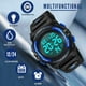 thumbnail image 3 of Reloj para niños, reloj para niños de 3 a 12 años, deporte digital al aire libre, cronógrafo multifuncional LED, resistente al agua hasta 50 M, calendario con alarma, reloj analógico para niños con ba, 3 of 5