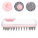 thumbnail image 4 of BRIGHTFUFU Cepillo para perros para perros para el perro desgaste de baño resistente a la bañera de mascota conveniente cepillo de ducha accesorio para perros, 4 of 7