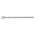 thumbnail image 1 of Stainless Steel 2.50mm Polished Fancy Box Chain 18in, 1 of 3