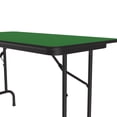 thumbnail image 4 of Correll Cf2448Px-39  .75 Inch High-Pressure Top Folding Tables - Fixed Height - Green, 4 of 4