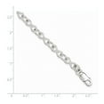 thumbnail image 2 of Sterling Silver Polished Fancy Link Bracelet - 7.3 Grams - Measures 6mm Wide, 2 of 3