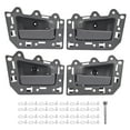 thumbnail image 2 of 4 Pcs Car Interior Door Handles Front Rear Left Right Grey Comfortable Grip 1JV461J3AA Inner Door Handles for Cars, 2 of 7