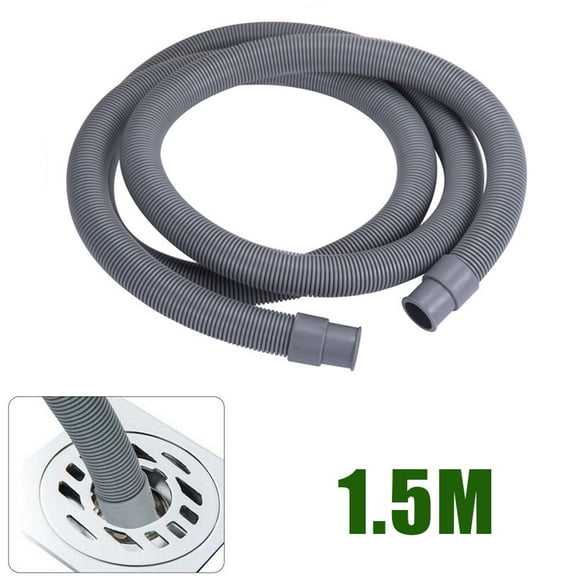 1.5M Washing Machine Dishwasher Drain Waste Hose Extension Pipe