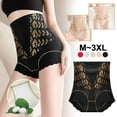 thumbnail image 3 of Womens Lace Shapewear Panties High Waist Tummy Control Lifter Body Shaper Postpartum Belly Shaping Panty New, 3 of 9