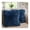Navy Blue, variant on Throw Pillows for Couch and Bed, Soft Shaggy Throw Pillows with Inserts Included, Cozy Long Hair Faux Fur Pillows - Set of 2-20" x 20" -
