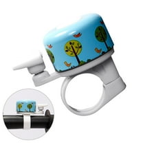 MLINS for Kids Bicycle Bell Cute Bike Bell Bike Safety Accessory 4.5X3CM Blue