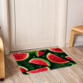 thumbnail image 6 of Watermelon Polyester Non-Slip Machine Washable Office Mat - Door Mat Chair Rugs Door Mats, 6 of 6
