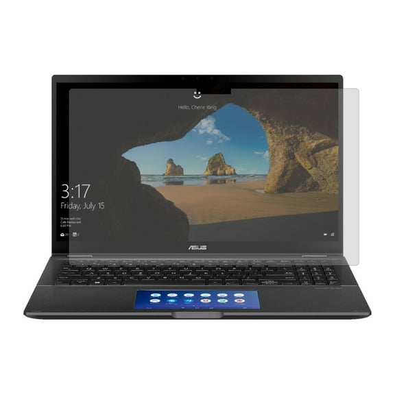 PcProfessional Screen Protector (Set of 2) for Asus Q547FD 15 15.6" Touch Screen Laptop High Clarity Anti Scratch
