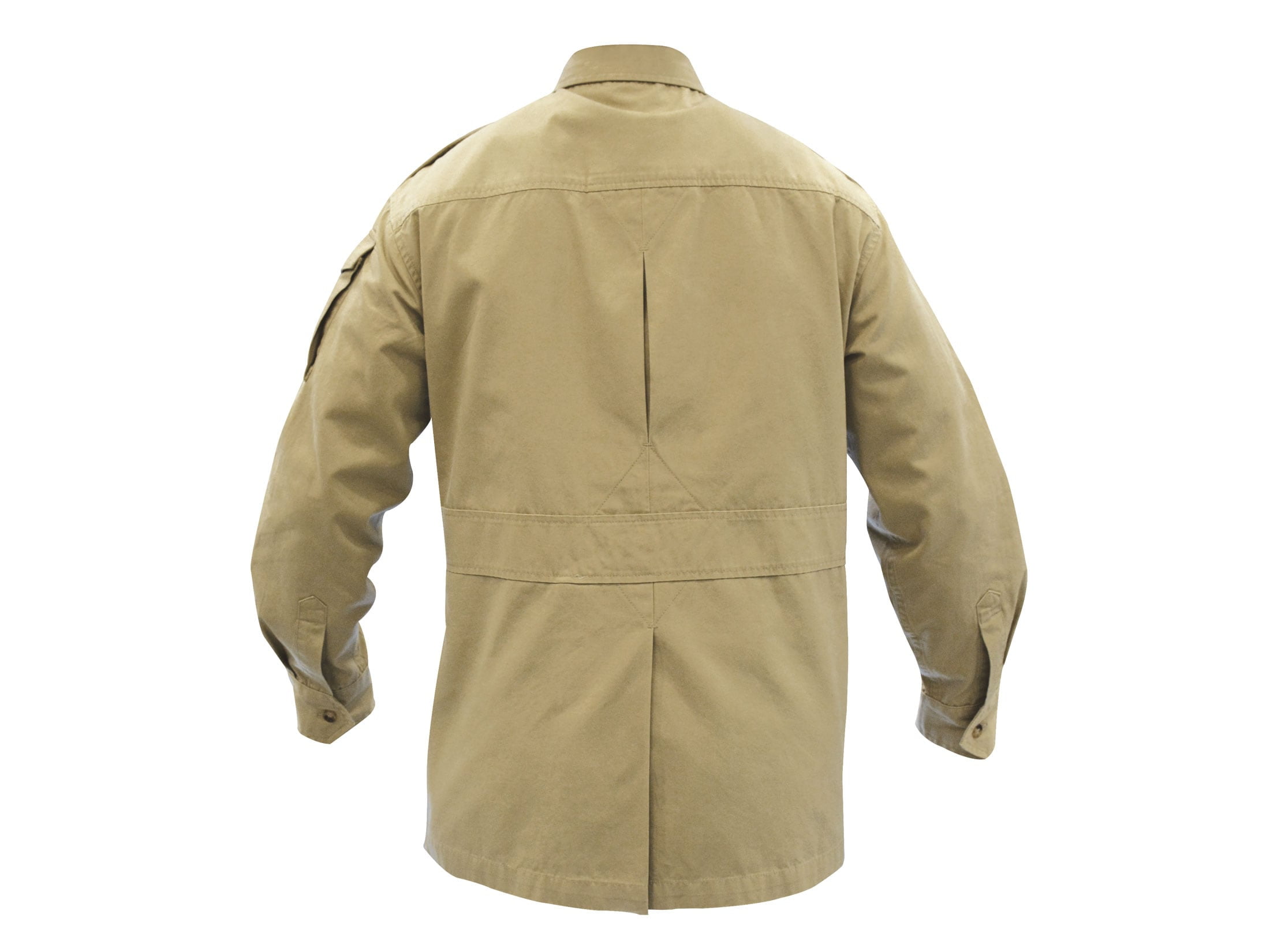 MidwayUSA Men's Safari Jacket Khaki Medium - Walmart.com