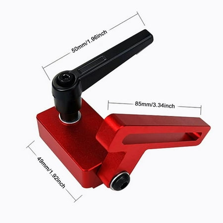 

30 Type Woodworking Chute Special Limiter Aluminium Alloy T-slot Miter Stopper Woodworking Tool