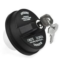 CHENGSI Locking Gas Cap, Lock Fuel Cap Compatible for Chrysler for Jeep for Dodge Locking Cap W/2 KEY 5278655AB 2001-16